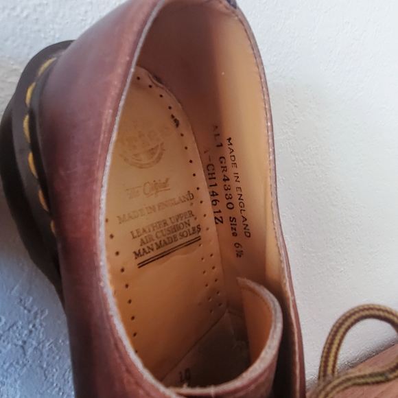 Dr Martens 1461 Vintage Made in England - Picture 3 of 6